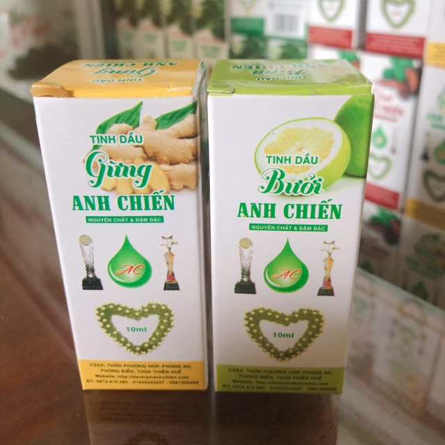 Tinh dầu Gừng Anh Chiến