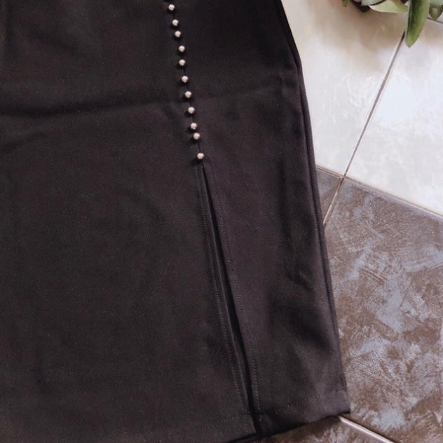 12.12 Xả - [ẢNH TỰ CHỤP] VÁY BÚT CHÌ CÔNG SỞ XẺ TRƯỚC ĐÓNG HỘT CÓ SIZE ĐẠI Y88 ' 2021 . ᴬ : | BigBuy360 - bigbuy360.vn