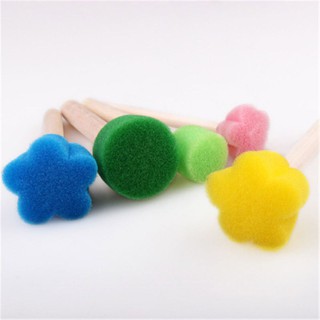 Set 5 Cọ Xốp Vẽ Tranh Cho Bé