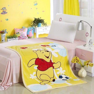 Chăn lông tuyết cao cấp kích thước 1M x 1M4 chất liệu mềm mịn, ấm áp cho bé đi học, chăn văn phòng, chăn thu đông
