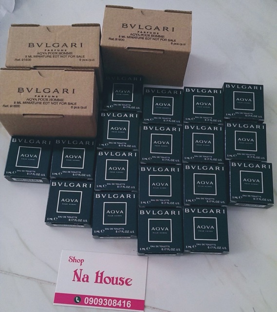 Nước hoa Bvlgari Aqua 5ml | BigBuy360 - bigbuy360.vn