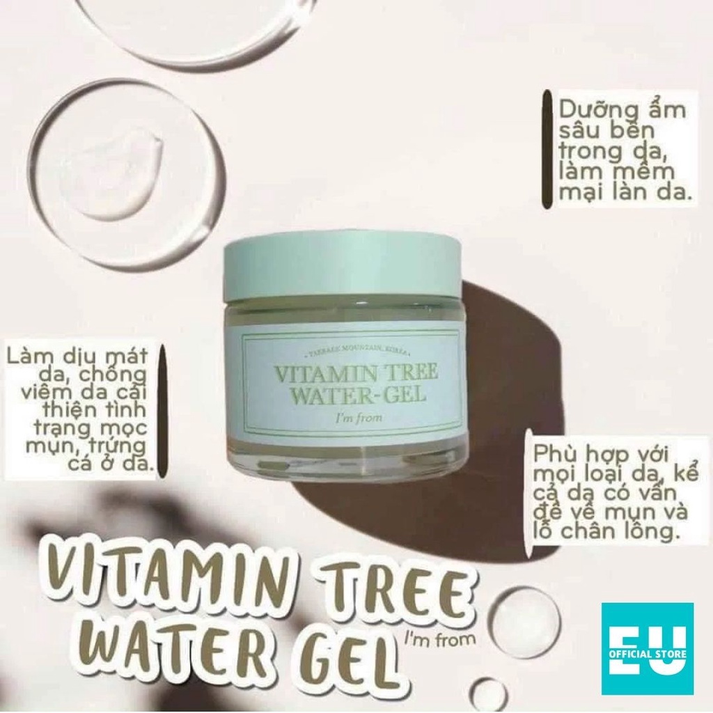 Gel Dưỡng Ẩm I'm From Vitamin Tree Water Gel