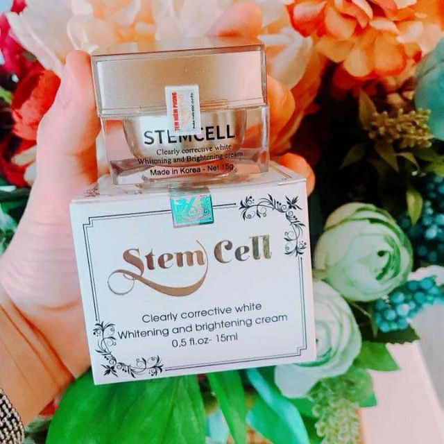 [Siêu hot] Kem trắng da mờ thâm nám Stemcel trắng