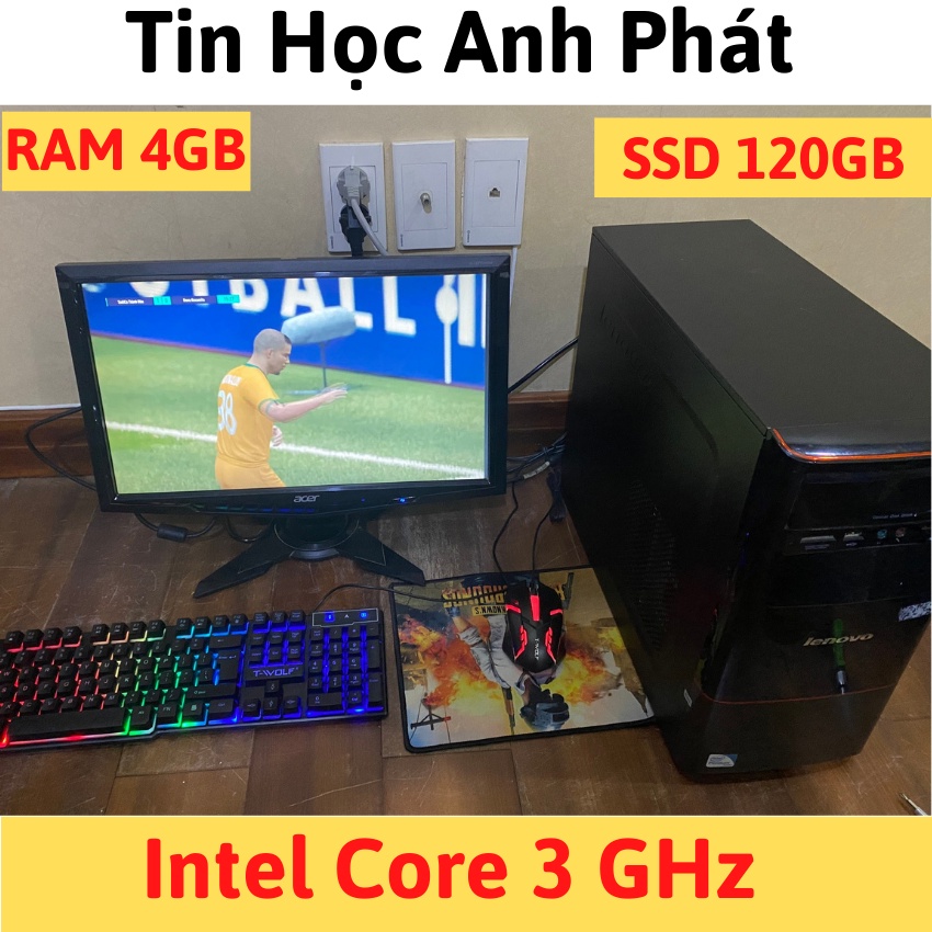 Full Bộ Máy Tính Văn Phòng 3 Triệu - Dùng Để Học Online Và Chạy Ứng Dụng Văn Phòng