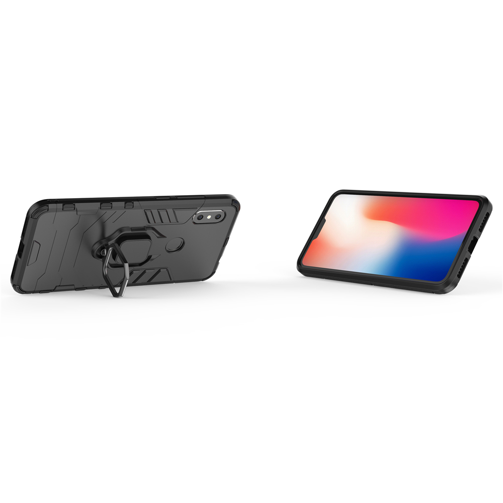 Ốp điện thoại NECCXT bằng nhựa cứng chống sốc có nhẫn đỡ 03ZG cho Xiaomi Redmi Note 5 6 Pro Redmi 5 6 Note 4 4X