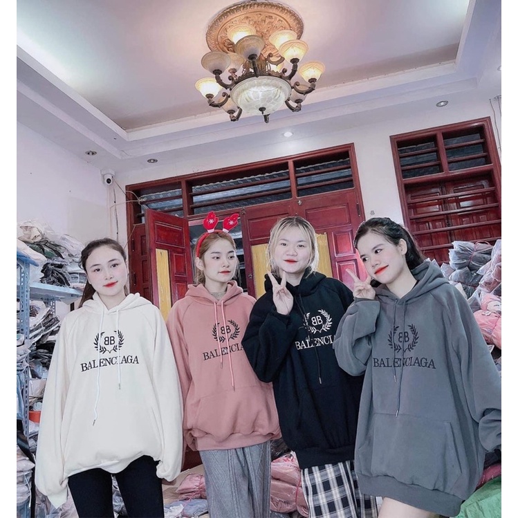 [Mã 12FASHIONSALE1 giảm 10K đơn 50K] nỉ hoodie balen 4 màu | BigBuy360 - bigbuy360.vn