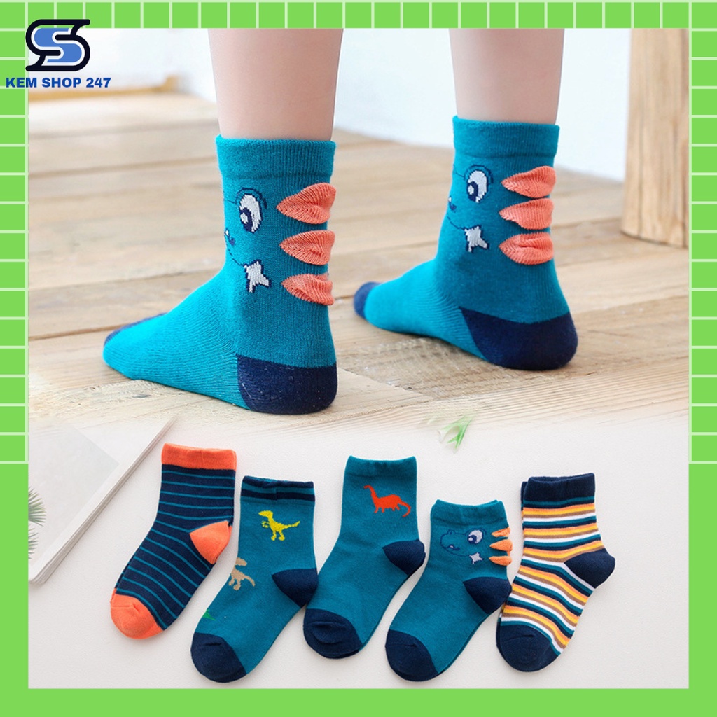 Set 5/10 Đôi Tất\ vớ Siêu Nhân ,Tất Khủng Long,Tất hình Cún,Tất Hươu Cho Bé Đủ Màu .CAM KẾT LOẠI 1