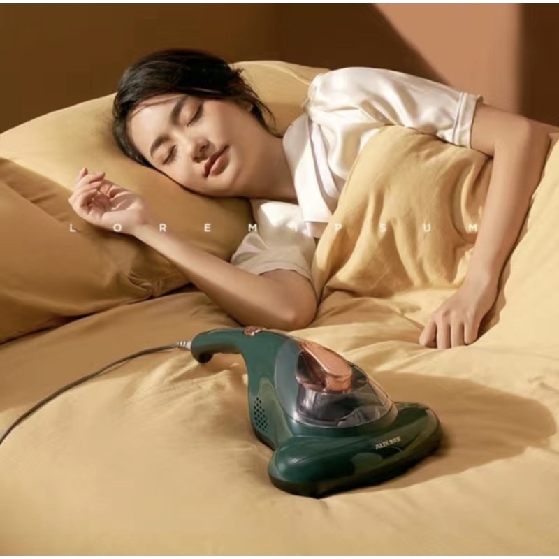 MÁY HÚT BỤI GIƯỜNG NỆM DIỆT KHUẨN CẦM TAY AUX về tay kèm thêm 3 lõi thay nhé