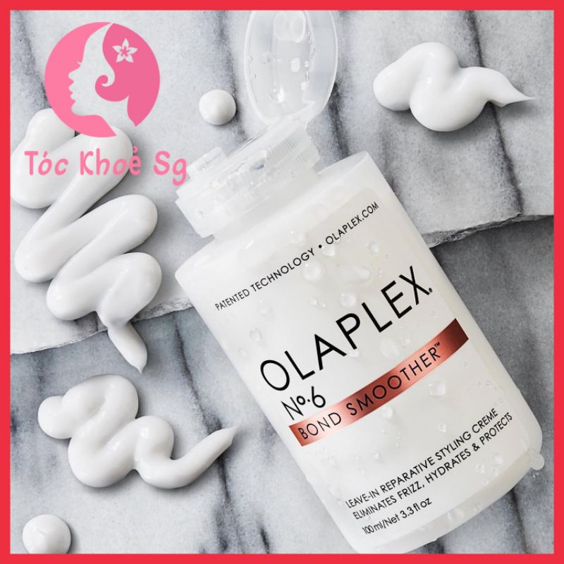 Olaplex No6 - Kem xả khô (dùng trên tóc khô, ko cần xả lại) giúp cho tóc mềm mượt, bóng, thơm vào nếp.