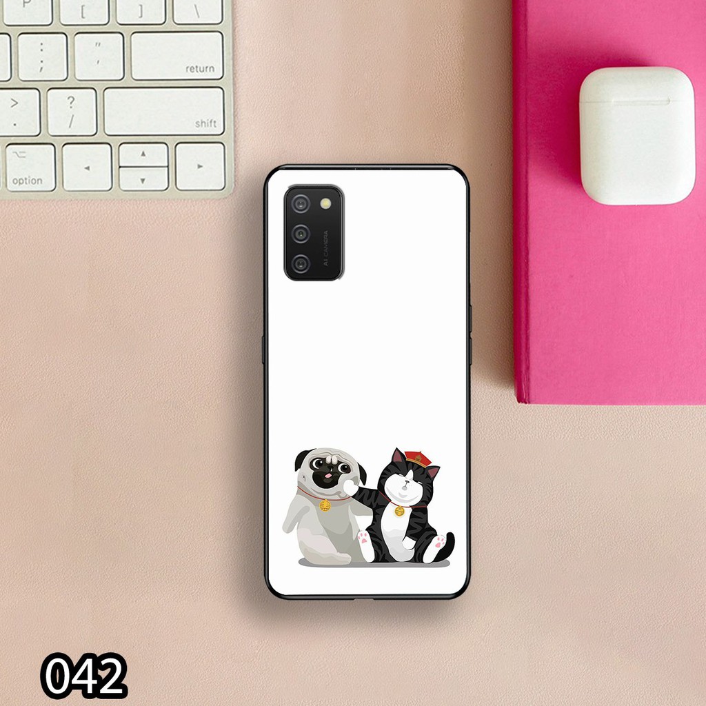 [ BIG SALE ] Ốp lưng SamSung A01/AA02/A02S in hình  chó mèo siêu ngộ nghĩnh, Giá cực tốt_KINGSTORE.HN_Ốp SS A01/A02/A02S
