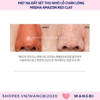 Mặt Nạ Bùn Amazon Red Clay Missha