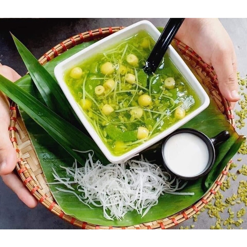 Cốm xanh tây bắc 1kg_dẻo thơm bùi