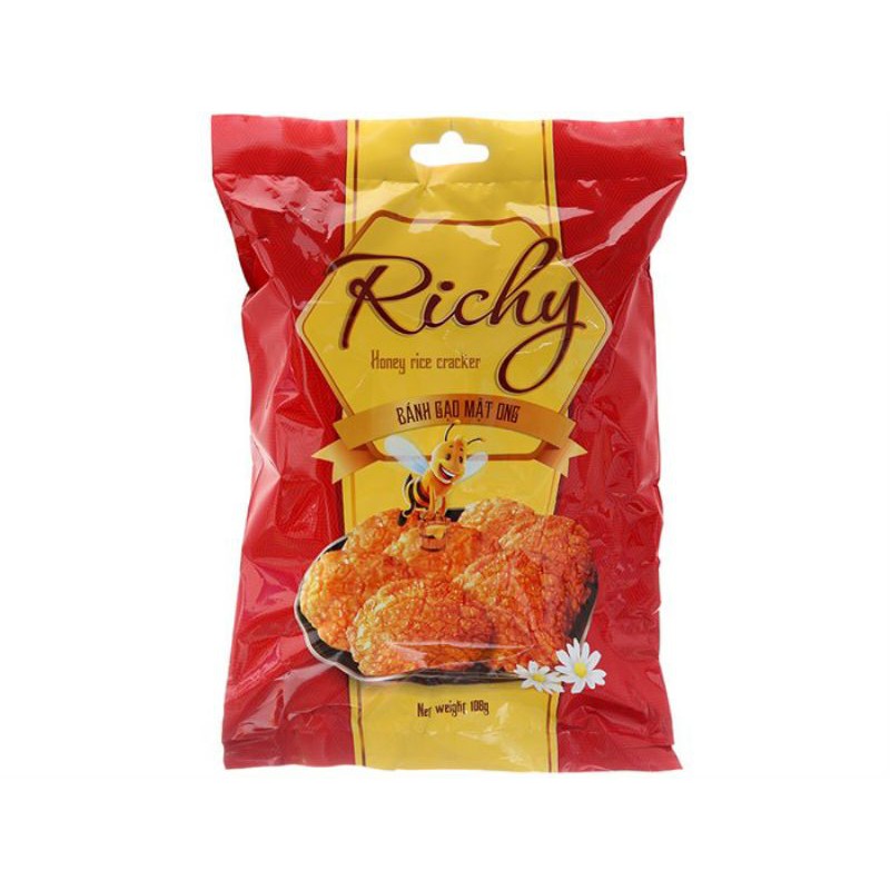 Bánh gạo mật ong Richy gói 108g