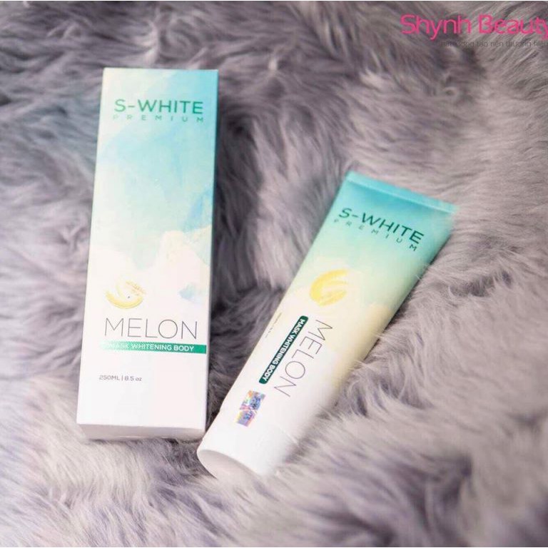 [ HÀNG CAO CẤP ] Kem Melon Mask Whitening Body Ủ Trắng Toàn Thân Dưa Gang S-White - 250ml