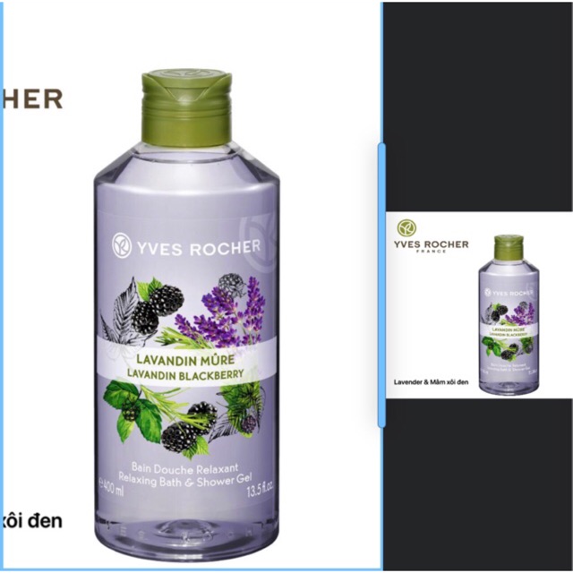 Sữa tắm Yves Rocher LAVENDER 400ml