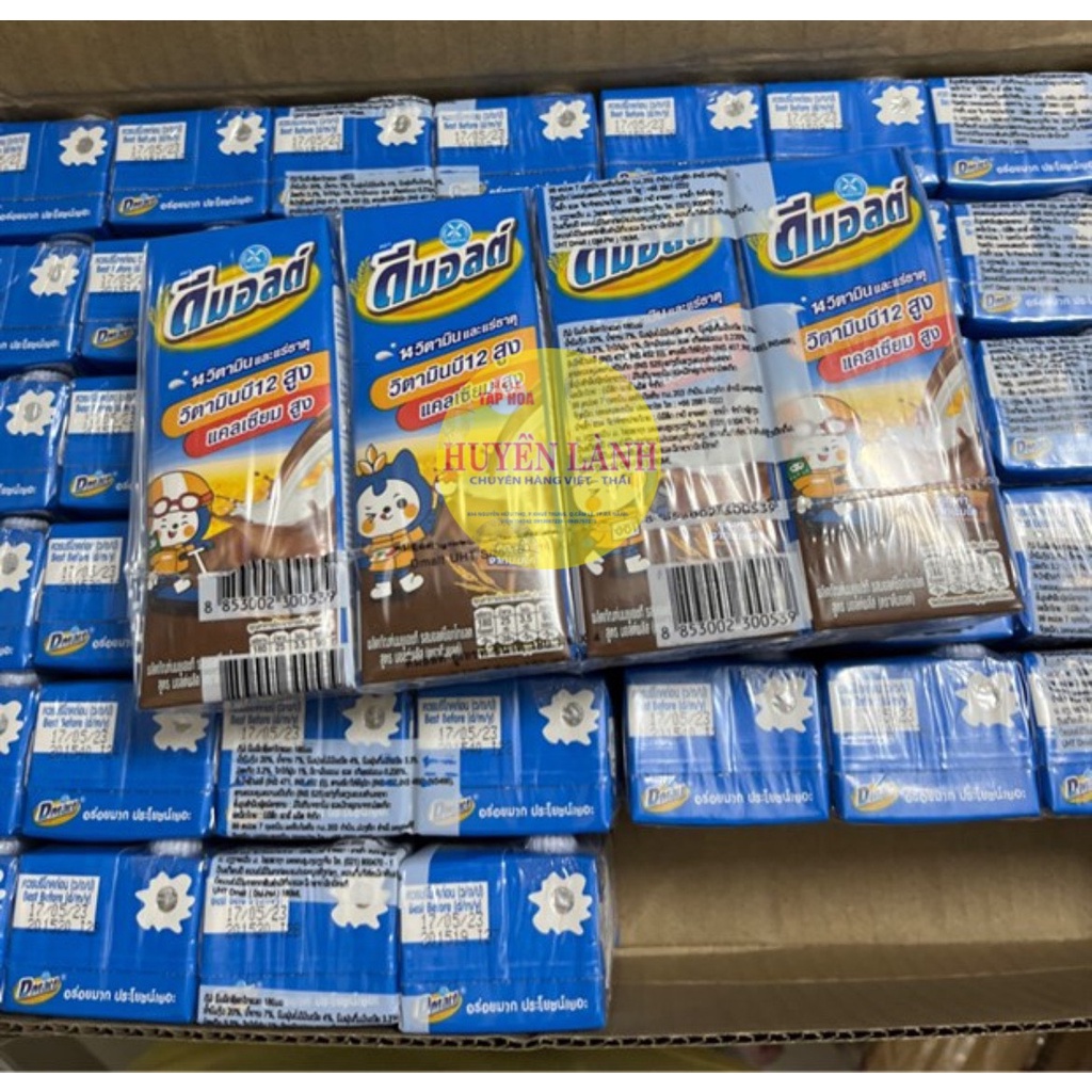 [Siêu ngon, Siêu bổ dưỡng] Sữa Milo Nestle Thái Lan 180ml - 4 hộp/lốc (Giá sỉ khi mua 1 thùng)