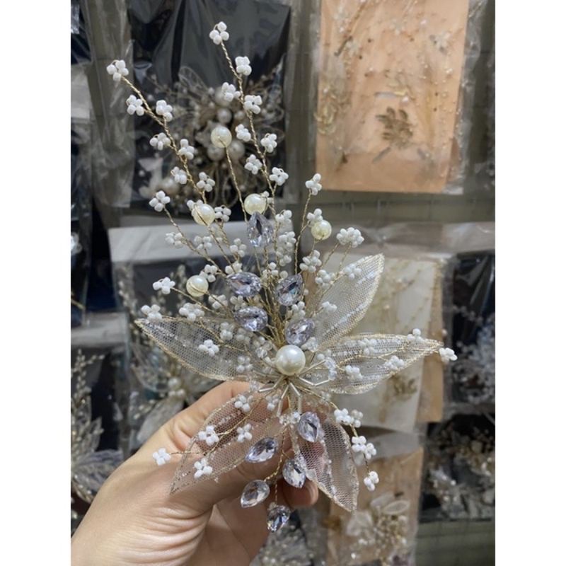 Cài tóc cô dâu mã TV123