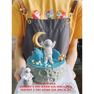 Combo 3 Set 3 Phi Hành Gia Nhựa nhẹ