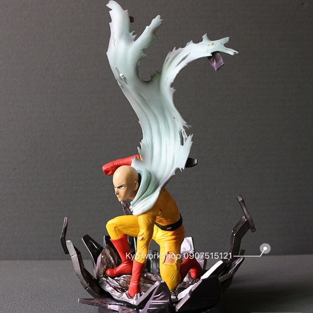 Mô hình figure Saitama & Genos trong OnePunch Man