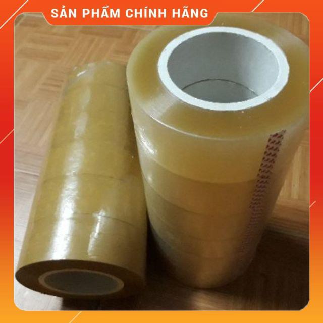 [HÀNG SIÊU TỐT] Combo 6 cuộn băng dính loại 0.5kg/cuộn lõi nhựa mỏng