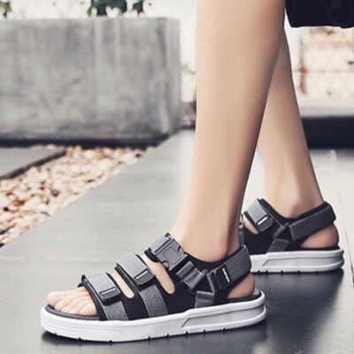 Dép Sandal Nam Nữ Quai Ngang , Dép Sandal Học Sinh Quai Dù Vải Dp23