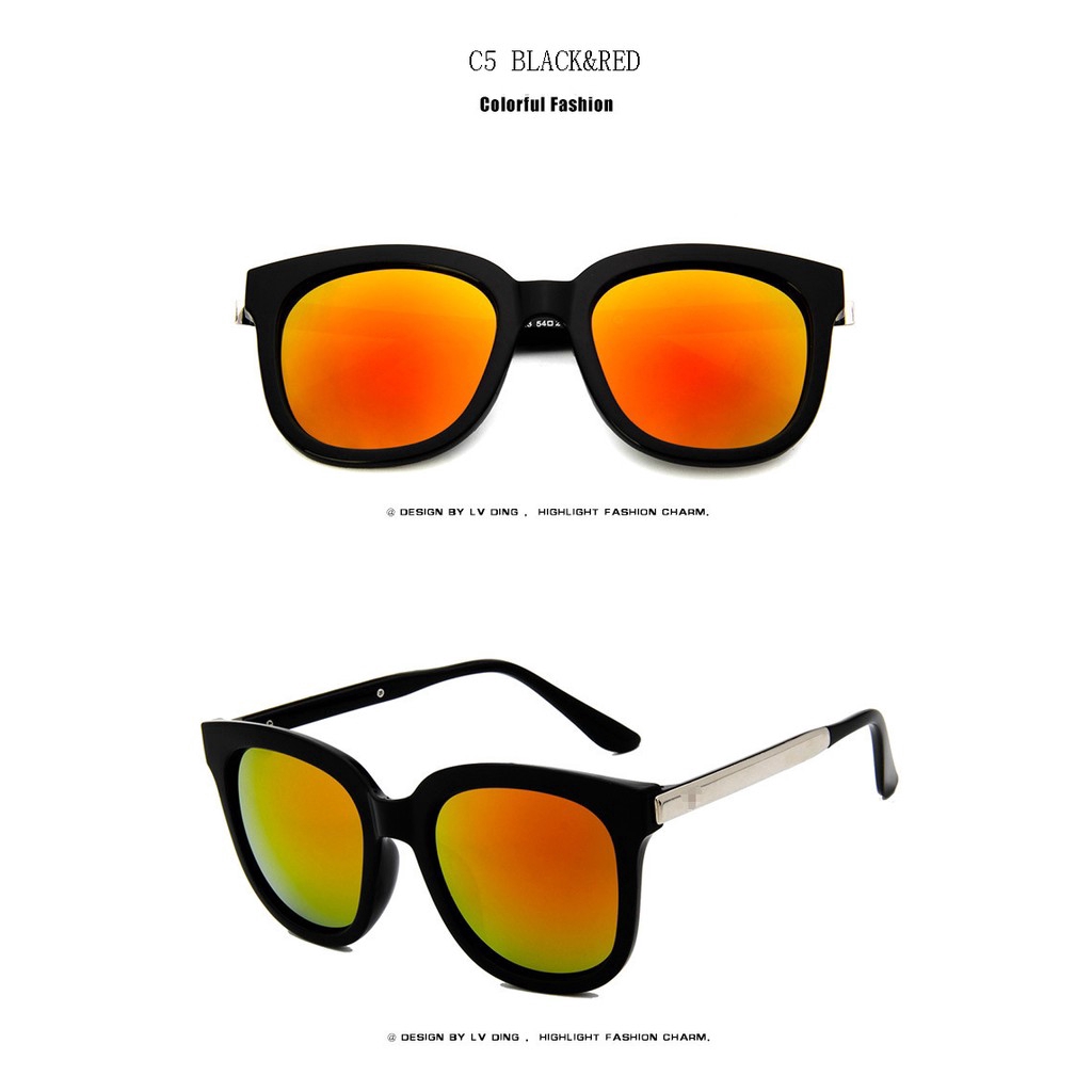 Kính mát SAMJUNE gọng bản to thời trang Hàn Quốc cho nữ