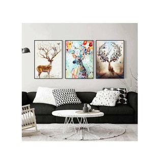 Tranh treo tường Scandinavia tuần lộc X550