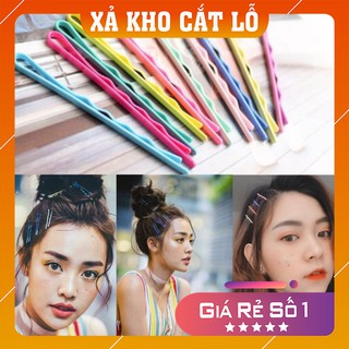 [Thanh lí xả kho] Combo 10 cây Kẹp tăm sắc màu đẹp cầu vồng