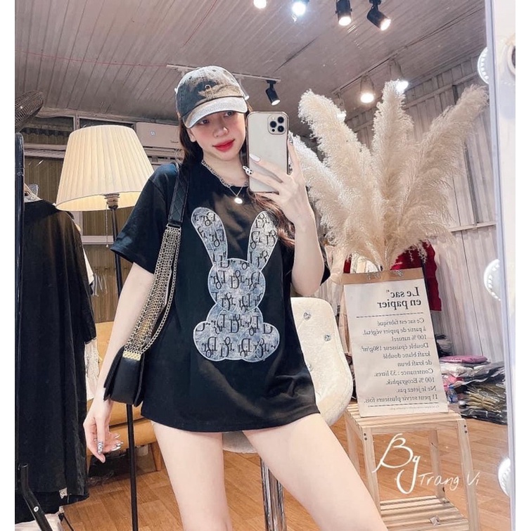 Áo Thun Đen Nam Nữ Tay Lỡ Chuẩn From Rộng Mẫu Siêu Đẹp