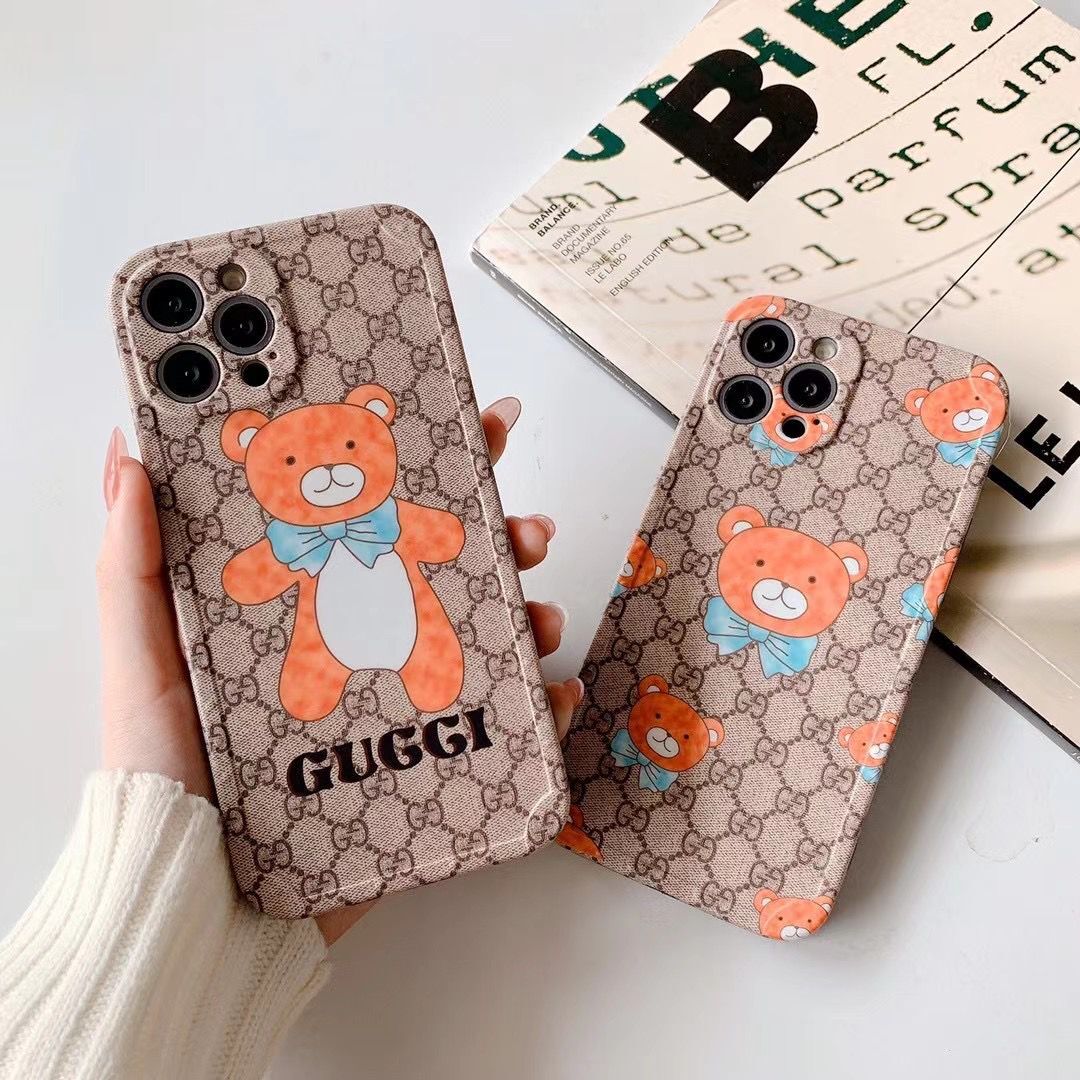 Ốp silicon Mềm Hình Gấu Đáng Yêu Cho Iphone 11 Pro Max 8 Plus 7 Xr Xs X 12 Pro Max Se 2020 | BigBuy360 - bigbuy360.vn