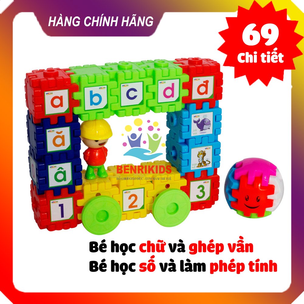 Bộ Đồ Chơi Xếp Hình Mê Hoặc Mọi Trẻ Nhỏ (Antona 110 Chi Tiết)