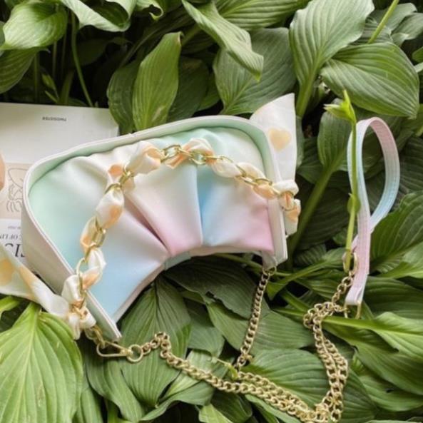 Túi xách nữ đeo chéo nhiều màu, túi xách đa sắc Trend Là Dễ phối màu siêu đẹp