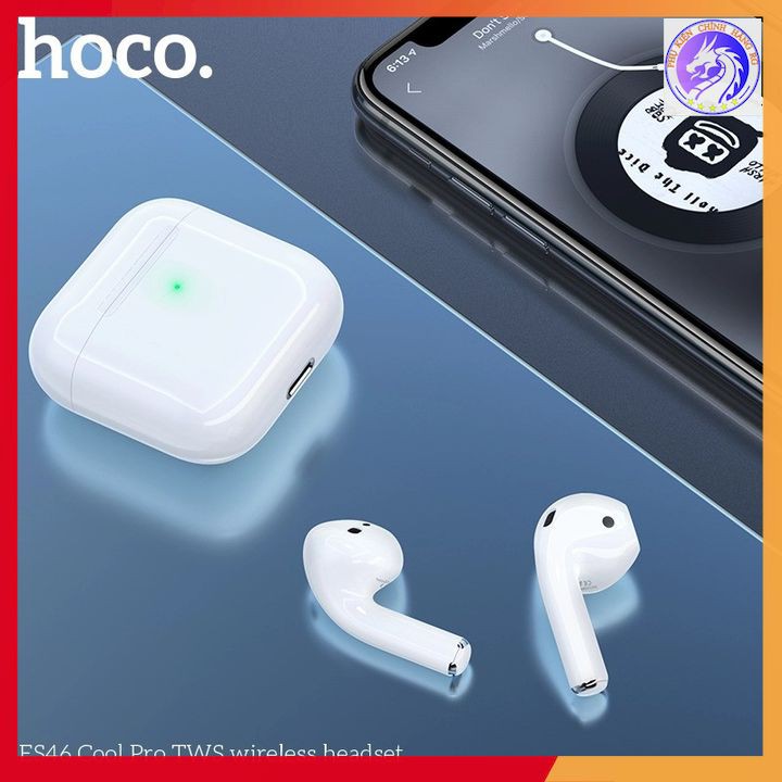 Tai Nghe Bluetooth Chính Hãng HOCO ES46/ HOCO EW03  TWS Pro V5.0 - Định Vị Tai Nghe - Cửa Sổ Popup - Đổi Tên