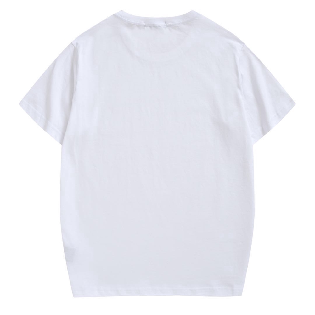 BBR Print Bear Tees Short Sleeve T-shirt Casual White Black Tops