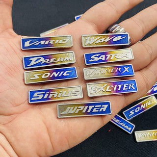 [BAO ĐỔI TRẢ] TEM TITAN MINI TRANG TRÍ CÁC DÒNG XE ĐỘC ĐÁO NHỎ MÀ ĐẸP