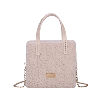 Woolen bag, woolen bag, Mint cloth bag