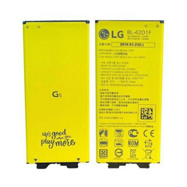 Pin LG G5 H830, H840, H850, F700 dung lượng 2800mAh