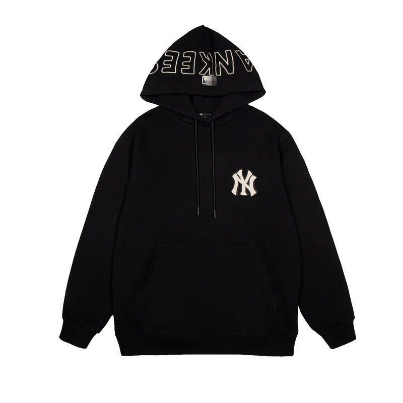 Áo Nỉ Hoodie Đen NY - Áo Sweater - Form Rộng - Chất Nỉ Bông Dày Dặn - Phong Cách Hàn Quốc - Hottrend 2021 | BigBuy360 - bigbuy360.vn