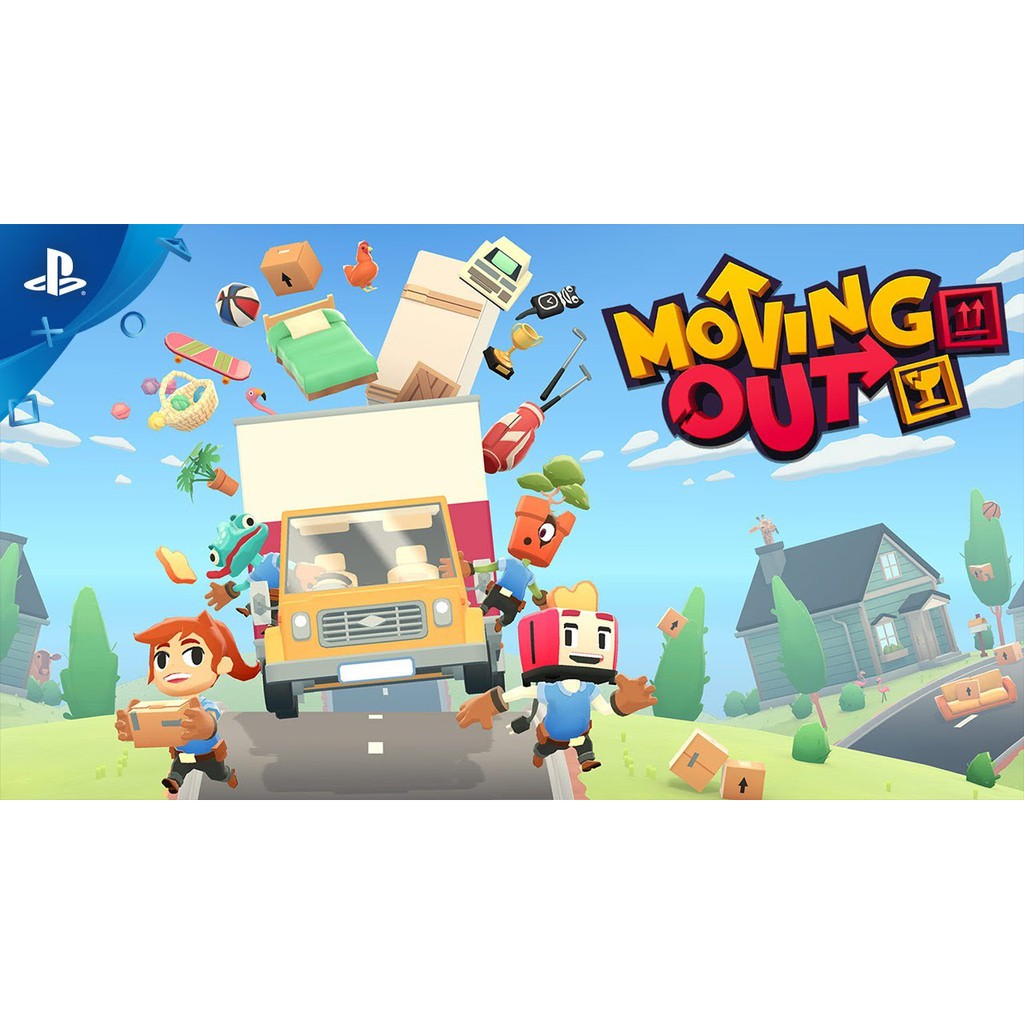 Đĩa Game Ps4 Moving Out