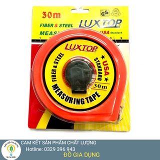 Thước cuộn dây vải, thước dây cuộn, thước vải cuộn 30M LUXTOP