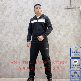 Sét thể thao lining, bộ quần áo nam mẫu mới nhất 2023