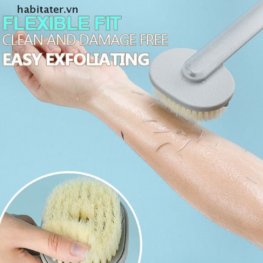 Bàn Chải Lông Mềm Cán Dài Dùng Chà Lưng Khi Tắm