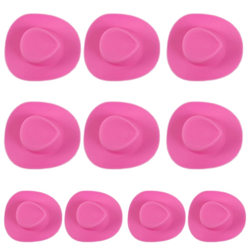 Mũ Cao Bồi Mini Màu Hồng Dành Cho Búp Bê