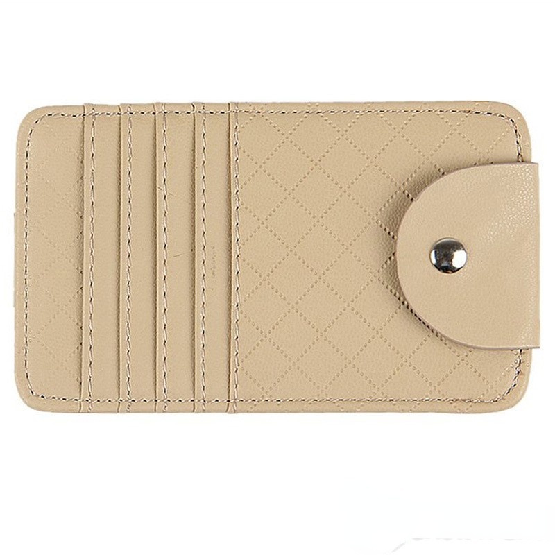 Kẹp Giữ Thẻ/Mắt Kính Gắn Tấm Che Nắng Xe Hơi Thông Dụng