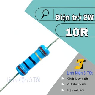 Điện trở 2w 10r 5% chân đồng siêu rẻ