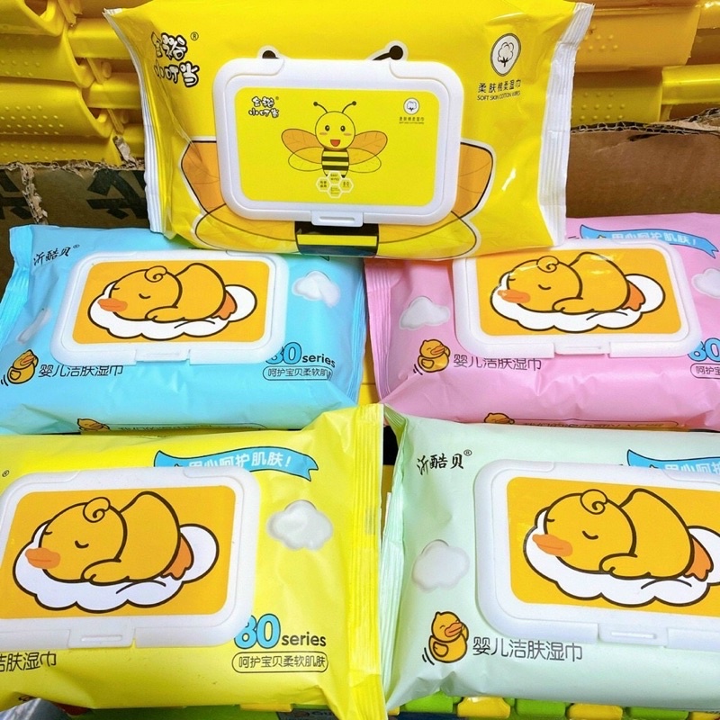 ❤️KHĂN GIẤY ƯỚT CON VỊT VÀNG🐥🐣