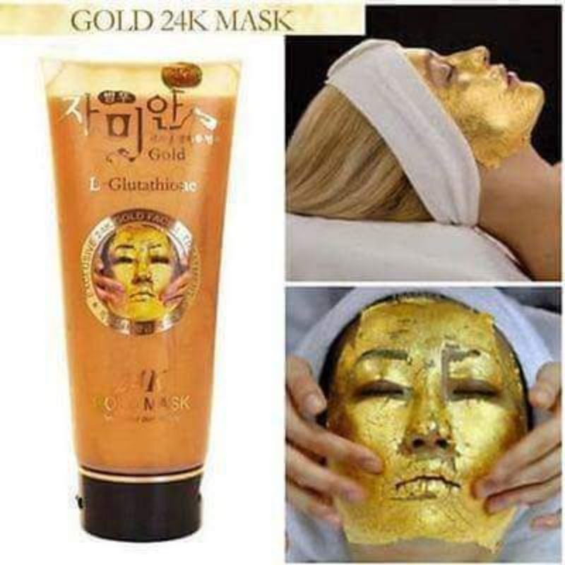 mặt Nạ Lột Trắng Da Vàng 24k Hàn Quốc