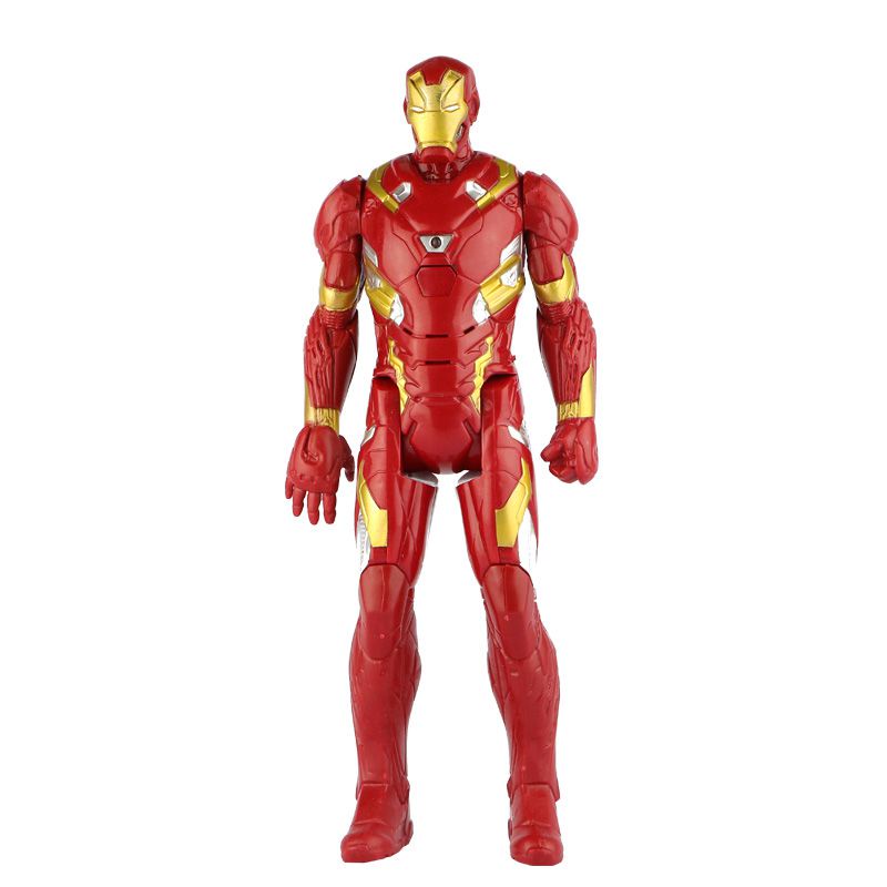 Mô Hình Nhân Vật Siêu Anh Hùng Người Nhện Thanos Captain Hulk Iron Man Venom Ronin 30cm Có Đèn Sưu Tập Quà Tặng Cho Trẻ Em
