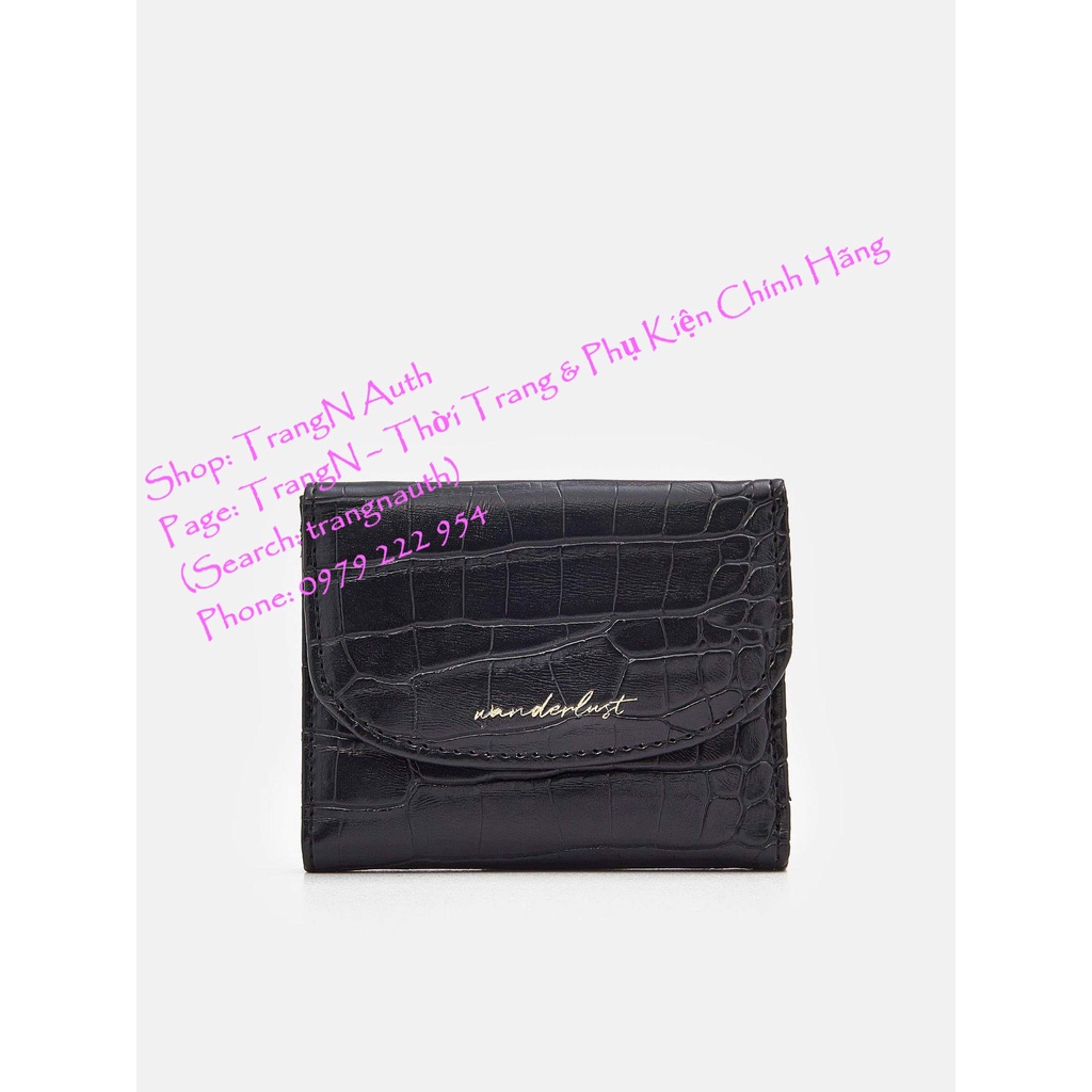 Ví Nam Nữ Thời Trang Đẹp Sang Trọng Đựng Thẻ Tiền Card Holder Nhiều Ngăn 11*9*2cm Trangnauth F206