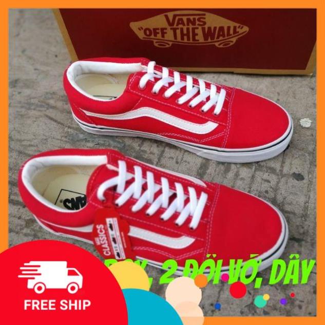 [Chất lượng số 1] [Full box] GIẦY SNEAKER VANN CAO CẤP ĐỎ FULL SIZE | BigBuy360 - bigbuy360.vn